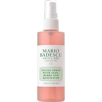 Mario Badescu Gezichtsspray met aloë, kruiden en rozenwater, voor alle huidtypes, 118 ml Mario Badescu Gezichtsspray met aloë, kruiden en rozenwater, voor alle huidtypes, 118 ml