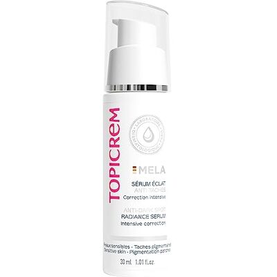 Topicrem Mela, Anti-Vlek Shine Serum Hydrateert 24 uur, egaliseert en stimuleert de teint, corrigeert en voorkomt het verschijnen van vlekken Gezichtsverzorging voor de gevoelige huid 30 ml Topicrem Mela, Anti-Vlek Shine Serum Hydrateert 24 uur, egaliseert en stimuleert de teint, corrigeert en voorkomt het verschijnen van vlekken Gezichtsverzorging voor de gevoelige huid 30 ml