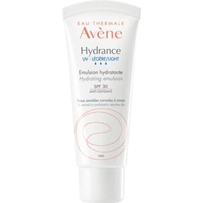 Avene AVÈNE Hydrance Vochtinbrengende crème SPF 30 voor normale tot gemengde huid, 40 ml Avene AVÈNE Hydrance Vochtinbrengende crème SPF 30 voor normale tot gemengde huid, 40 ml