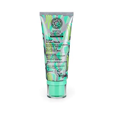 Natura Siberica Polar White Birch. Herstellend en rustgevend gelmasker Natura Siberica Polar White Birch. Herstellend en rustgevend gelmasker