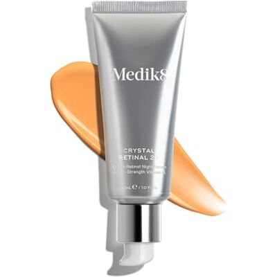 Medik8 Crystal Retinal 20 Age-Defying Retinal Night Serum Verbetert het uiterlijk van rimpels 0,2% retinale zetmeel 11 keer sneller dan retinol voor zeer sterke gebruikers Medik8 Crystal Retinal 20 Age-Defying Retinal Night Serum Verbetert het uiterlijk van rimpels 0,2% retinale zetmeel 11 keer sneller dan retinol voor zeer sterke gebruikers