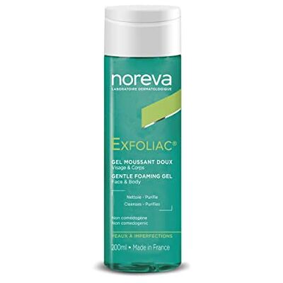 Noreva Exfoliac Zachte schuimgel, 200 ml Noreva Exfoliac Zachte schuimgel, 200 ml