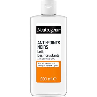 Neutrogena Anti-mee-eters ontsmettingslotion (flesje van 200 ml) Salicylzuur Gezichtslotion (0,5%) 91% zag een schonere huid in 1 dag* Neutrogena Anti-mee-eters ontsmettingslotion (flesje van 200 ml) Salicylzuur Gezichtslotion (0,5%) 91% zag een schonere huid in 1 dag*