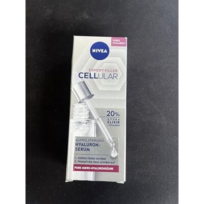NIVEA Cellular Expert Filler Hyaluron Replumping Licht en snel absorberend hyaluronserum met Hydra Elixir, anti-aging gezichtsverzorging voor gladde rimpels (30 ml) NIVEA Cellular Expert Filler Hyaluron Replumping Licht en snel absorberend hyaluronserum met Hydra Elixir, anti-aging gezichtsverzorging voor gladde rimpels (30 ml)