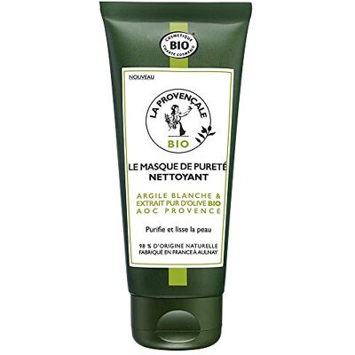 La Provençale Het zuiverheidsmasker gecertificeerde biologische gezichtsverzorging biologische olijfolie AOC Provence voor alle huidtypes, ook gevoelige huid 100 ml La Provençale Het zuiverheidsmasker gecertificeerde biologische gezichtsverzorging biologische olijfolie AOC Provence voor alle huidtypes, ook gevoelige huid 100 ml