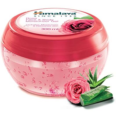 Himalaya Since 1930 Rose & Body vochtinbrengende gel, 300 ml Himalaya Since 1930 Rose & Body vochtinbrengende gel, 300 ml