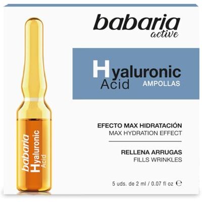 Babaria Hyaluron gezichtsampullen 10 ml Babaria Hyaluron gezichtsampullen 10 ml