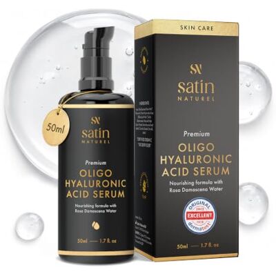 Satin Naturel Oligo-Hyaluron-Serum Concentraat 50 ml Satin Naturel Oligo-Hyaluron-Serum Concentraat 50 ml