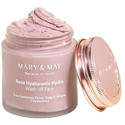 Mary&May MARY & MAY Rose Hyaluronic Hydra Wash Off Pack (125 g) Mary&May MARY & MAY Rose Hyaluronic Hydra Wash Off Pack (125 g)