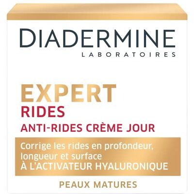 Diadermine Gezichtscrème voor overdag Expert Rides 3D High Performance Face Day Care Vult rimpels diep Maakt de huid glad en geeft elasticiteit 50 ml verpakking Diadermine Gezichtscrème voor overdag Expert Rides 3D High Performance Face Day Care Vult rimpels diep Maakt de huid glad en geeft elasticiteit 50 ml verpakking
