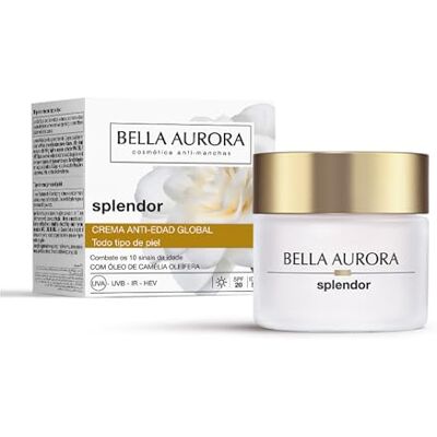 BELLA AURORA , Splendor10, anti-aging behandeling 50+ jaar, anti-rimpel, anti-aging, hydraterend, 50 ml (50 ml) BELLA AURORA , Splendor10, anti-aging behandeling 50+ jaar, anti-rimpel, anti-aging, hydraterend, 50 ml (50 ml)