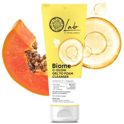 Natura Siberica Lab Biome C-Glow reinigingsschuim, 140 ml Natura Siberica Lab Biome C-Glow reinigingsschuim, 140 ml