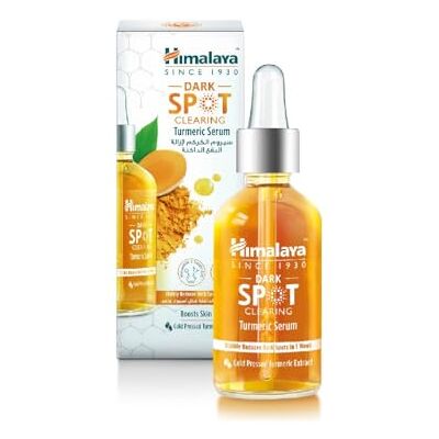 Himalaya Dark Spot Clearing Curcuma Gezichtsserum, vermindert zichtbaar bruine vlekken in 1 week, 30 ml Himalaya Dark Spot Clearing Curcuma Gezichtsserum, vermindert zichtbaar bruine vlekken in 1 week, 30 ml