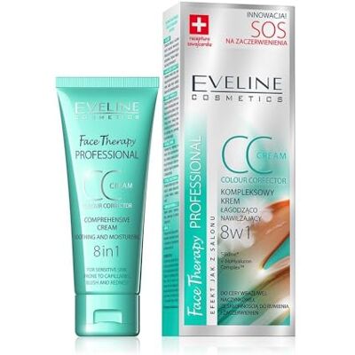 EVELINE COSMETICS CC kalmerende en hydraterende 8-in-1 complete crème, 30 ml EVELINE COSMETICS CC kalmerende en hydraterende 8-in-1 complete crème, 30 ml