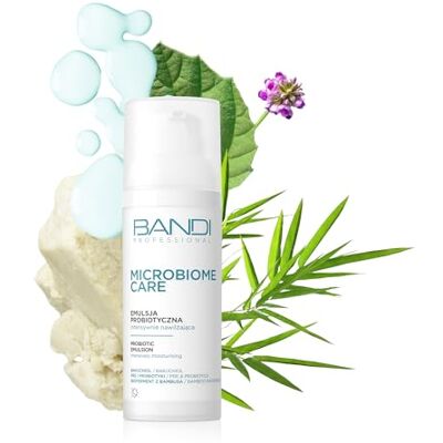 BANDI Lichte hydraterende probiotische emulsie voor de verzorging van vette huid en acne, kalmerende cosmetica met natuurlijke ingrediënten, dagelijkse hydratatie, hydrolipidenbarrière BANDI Lichte hydraterende probiotische emulsie voor de verzorging van vette huid en acne, kalmerende cosmetica met natuurlijke ingrediënten, dagelijkse hydratatie, hydrolipidenbarrière