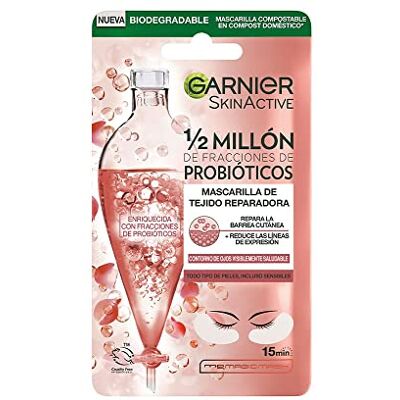 Garnier Skinactive Mask Stof Ojos Reparadora x 2 stuks Garnier Skinactive Mask Stof Ojos Reparadora x 2 stuks