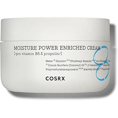 COSRX Hyaluronzuur vochtinbrengende crème voor dag en nacht met vitamine Pro B5 (D panthenol), propolis-extract, ceramide, langdurige hydratatie voor droge en gevoelige huid, Koreaanse huidverzorging COSRX Hyaluronzuur vochtinbrengende crème voor dag en nacht met vitamine Pro B5 (D panthenol), propolis-extract, ceramide, langdurige hydratatie voor droge en gevoelige huid, Koreaanse huidverzorging
