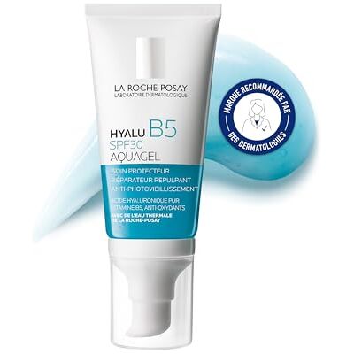 La Roche-Posay La Roche Posay Hyalu B5 Aquagel SPF 30 anti-aging vochtinbrengende en regenererende vochtinbrengende crème met hyaluronzuur, antioxidanten en hoge zonbeschermingsindex, 50 ml La Roche-Posay La Roche Posay Hyalu B5 Aquagel SPF 30 anti-aging vochtinbrengende en regenererende vochtinbrengende crème met hyaluronzuur, antioxidanten en hoge zonbeschermingsindex, 50 ml