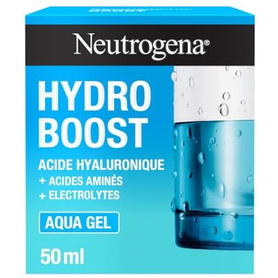 Neutrogena Hydro Boost Aqua Gel, zonder parabenen en minerale oliën, voor een soepele en zichtbaar gezonde huid, 50 ml Neutrogena Hydro Boost Aqua Gel, zonder parabenen en minerale oliën, voor een soepele en zichtbaar gezonde huid, 50 ml