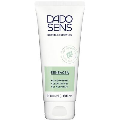 Dado Sens SENSACEA Zachte gezichtsreinigingsgel en make-up remover, hydraterend en rustgevend bij rosacea, voor de gevoelige huid, vermindert roodheid en couperose, veganistisch Dado Sens SENSACEA Zachte gezichtsreinigingsgel en make-up remover, hydraterend en rustgevend bij rosacea, voor de gevoelige huid, vermindert roodheid en couperose, veganistisch