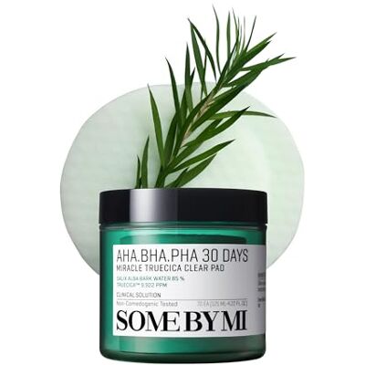 SOME BY MI AHA BHA PHA 30 Days Miracle Truecica Clear Pad 70 stuks exfoliërende tonerpads met Centella Verfijnt de poriën en gladmakend Koreaanse huidverzorging SOME BY MI AHA BHA PHA 30 Days Miracle Truecica Clear Pad 70 stuks exfoliërende tonerpads met Centella Verfijnt de poriën en gladmakend Koreaanse huidverzorging