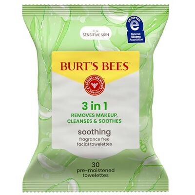 Burt's Bees Gezichtsreinigende handdoeken Sensitive by Burts Bees for Unisex – 30 count handdoeken Burt's Bees Gezichtsreinigende handdoeken Sensitive by Burts Bees for Unisex – 30 count handdoeken
