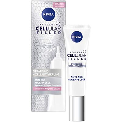 NIVEA HYALURON CELLUlar FILLER Anti-aging oogverzorging, 15 ml NIVEA HYALURON CELLUlar FILLER Anti-aging oogverzorging, 15 ml