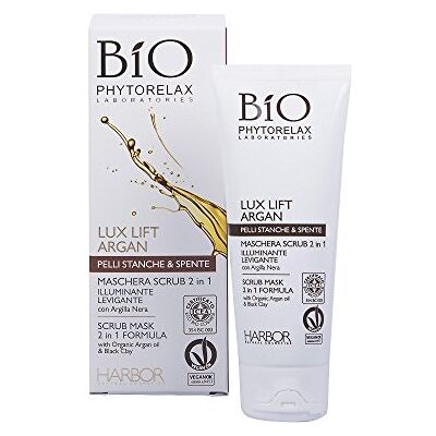 Phytorelax Bio Lux Lift Argan 2-in-1 peelingmasker 75 ml Phytorelax Bio Lux Lift Argan 2-in-1 peelingmasker 75 ml