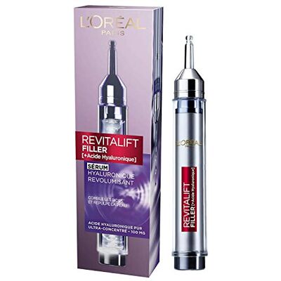 L'Oreal Paris L'Oréal Paris Revolumiserend hyaluronserum – anti-aging gezichtsverzorging – revolutionaire diffuser – concentraat van hyaluronzuur – alle huidtypes – Revitalift filler – 16 ml L'Oreal Paris L'Oréal Paris Revolumiserend hyaluronserum – anti-aging gezichtsverzorging – revolutionaire diffuser – concentraat van hyaluronzuur – alle huidtypes – Revitalift filler – 16 ml