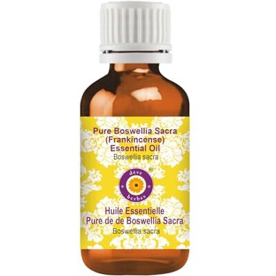 Deve Herbes Zuivere etherische olie van Boswellia Sacra (Boswellia Sacra), natuurlijke therapeutische kwaliteit, gestoomd, 15 ml Deve Herbes Zuivere etherische olie van Boswellia Sacra (Boswellia Sacra), natuurlijke therapeutische kwaliteit, gestoomd, 15 ml