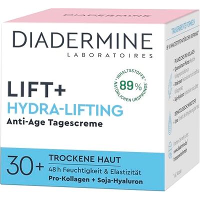 Diadermine Lift+ Hydra-Lifting H2O anti-aging versteviging dagcrème 50 ml Diadermine Lift+ Hydra-Lifting H2O anti-aging versteviging dagcrème 50 ml