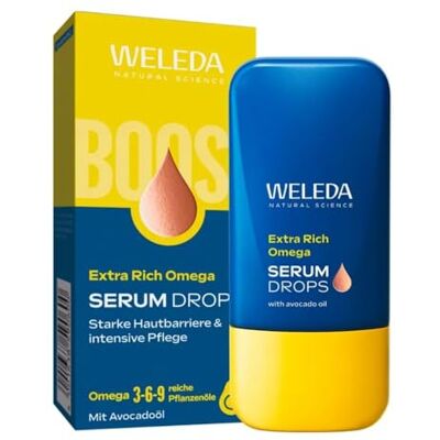 WELEDA Bio Extra Rich Omega Serum Drops – voedende natuurlijke cosmetica, booster drops, verzorging en bescherming door drievoudige omega-kracht (veganistisch, 30 ml) WELEDA Bio Extra Rich Omega Serum Drops – voedende natuurlijke cosmetica, booster drops, verzorging en bescherming door drievoudige omega-kracht (veganistisch, 30 ml)
