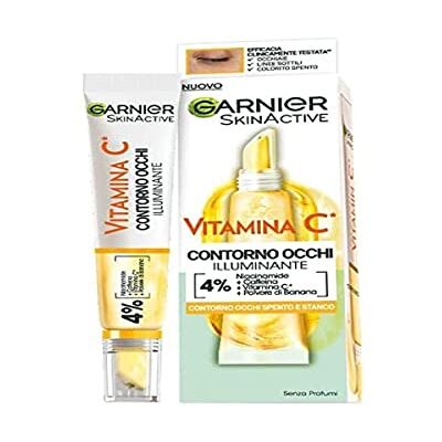 Garnier SkinActive Oogcontour, vitamine C, voor een frissere en uitgeruste blik, anti-rimpel, 15 ml Garnier SkinActive Oogcontour, vitamine C, voor een frissere en uitgeruste blik, anti-rimpel, 15 ml
