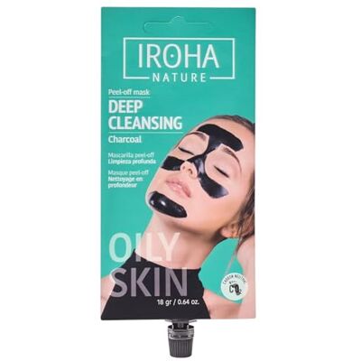 IROHA NATURE Iroha Peel-Off Mask Detox Kolen onzuiverheden IROHA NATURE Iroha Peel-Off Mask Detox Kolen onzuiverheden