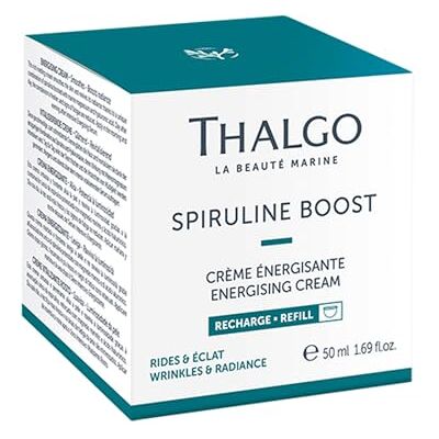 Thalgo Spirulina Boost 2.0 Revitaliserende crème, 50 ml, maakt de huid glad en vermindert tekenen van vermoeidheid Thalgo Spirulina Boost 2.0 Revitaliserende crème, 50 ml, maakt de huid glad en vermindert tekenen van vermoeidheid