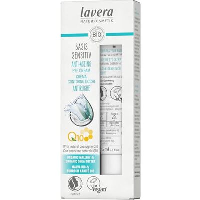 lavera : Basis Sensitiv Anti-Falten Augencrème (15 ml) lavera : Basis Sensitiv Anti-Falten Augencrème (15 ml)