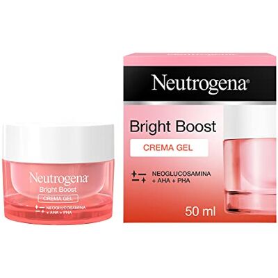 Neutrogena Bright Boost Gel Crème (1 x 50 ml), gezichtscrème met neoglucosamine + AHA + PHA, voor een anti-aging gezichtsverzorgingsroutine, geschikt voor gezicht en hals Neutrogena Bright Boost Gel Crème (1 x 50 ml), gezichtscrème met neoglucosamine + AHA + PHA, voor een anti-aging gezichtsverzorgingsroutine, geschikt voor gezicht en hals