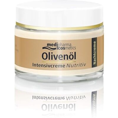 Medipharma Cosmetics Olive Oil Crème Intensief Nutritiv Extra Riche Nachtcrème Medipharma Cosmetics Olive Oil Crème Intensief Nutritiv Extra Riche Nachtcrème