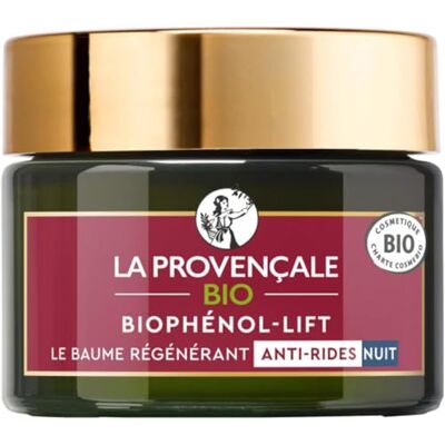 La Provençale Bio Biophenol-Lift regenererende anti-rimpel nachtbalsem La Provençale Bio Biophenol-Lift regenererende anti-rimpel nachtbalsem