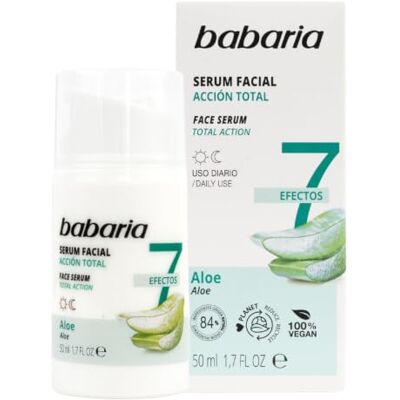 Babaria Naturals Aloë Vera 7 Effects Facial Serum 50 ml Babaria Naturals Aloë Vera 7 Effects Facial Serum 50 ml