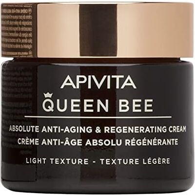 Apivita Queen Bee Crema Regeneradora Antiedad Absoluto Textura Ligera 50 ml Apivita Queen Bee Crema Regeneradora Antiedad Absoluto Textura Ligera 50 ml