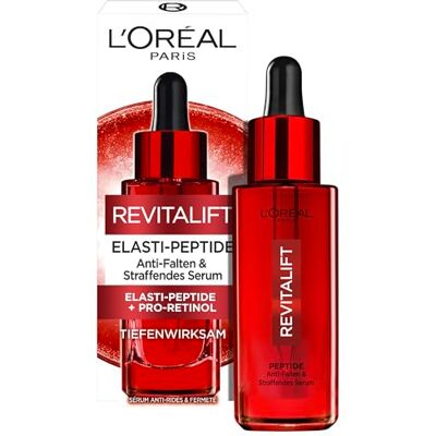 L'Oreal Paris L'Oréal Paris Hyaluron Anti-aging serum voor onmiddellijke effect, ter vermindering van rimpels met hyaluronzuur en pro-elastine, revitalift, per stuk verpakt (1 x 30 ml) L'Oreal Paris L'Oréal Paris Hyaluron Anti-aging serum voor onmiddellijke effect, ter vermindering van rimpels met hyaluronzuur en pro-elastine, revitalift, per stuk verpakt (1 x 30 ml)
