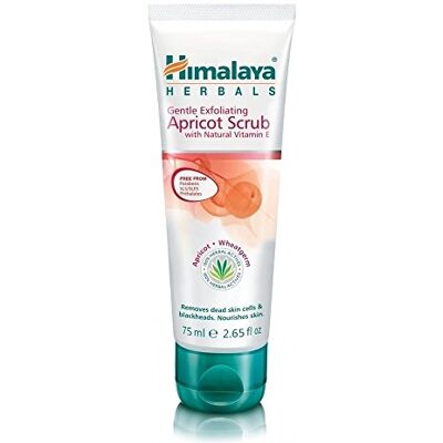 Himalaya Herbals Gentle Exfoliating Apricot Scrub, 75ml Himalaya Herbals Gentle Exfoliating Apricot Scrub, 75ml