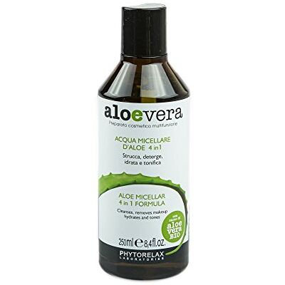 Phytorelax 4-in-1 micellair water gezicht aloë vera formule 250 ml Phytorelax 4-in-1 micellair water gezicht aloë vera formule 250 ml
