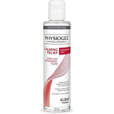 Physiogel Calming Relief Micellaire Vloeibare Make-upremover, 200 ml, make-up remover voor de gevoelige huid, zachte gezichtsreiniging Physiogel Calming Relief Micellaire Vloeibare Make-upremover, 200 ml, make-up remover voor de gevoelige huid, zachte gezichtsreiniging