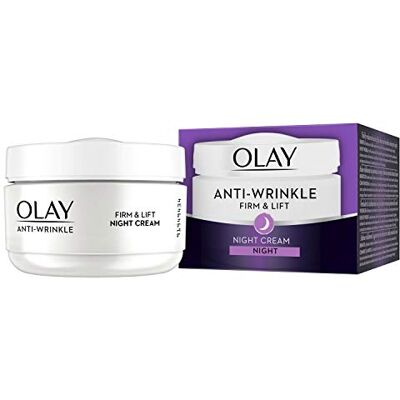 Olay Firm & Lift Night Cream Anti-rimpelcrème, 50 ml (Packaging Varies) Olay Firm & Lift Night Cream Anti-rimpelcrème, 50 ml (Packaging Varies)
