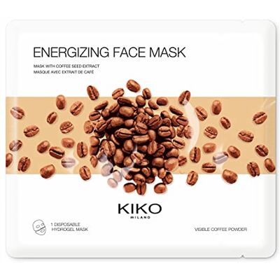 Kiko Milano Energizing Face Mask Hydraterend gezichtsmasker met koffie-extract Kiko Milano Energizing Face Mask Hydraterend gezichtsmasker met koffie-extract