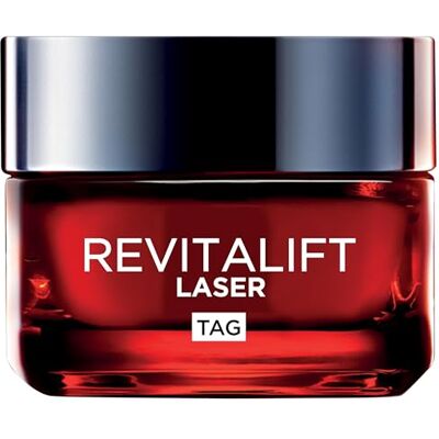 L'Oreal Paris L'Oréal Paris Revitalift Laser Anti-aging dagcrème voor vrouwen met pro-retinol, hyaluronzuur en vitamine C, anti-rimpel, verstevigende hydraterende verzorging, 1 x 50 ml L'Oreal Paris L'Oréal Paris Revitalift Laser Anti-aging dagcrème voor vrouwen met pro-retinol, hyaluronzuur en vitamine C, anti-rimpel, verstevigende hydraterende verzorging, 1 x 50 ml