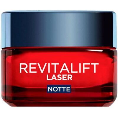 L'Oreal Paris L'Oréal Paris Revitalift Laser Anti-Aging Nachtgezichtscrème met Pro-Retinol Hyaluronzuur en Vitamine C Intensieve Reparatie en Vernieuwde Huid 50 ml L'Oreal Paris L'Oréal Paris Revitalift Laser Anti-Aging Nachtgezichtscrème met Pro-Retinol Hyaluronzuur en Vitamine C Intensieve Reparatie en Vernieuwde Huid 50 ml