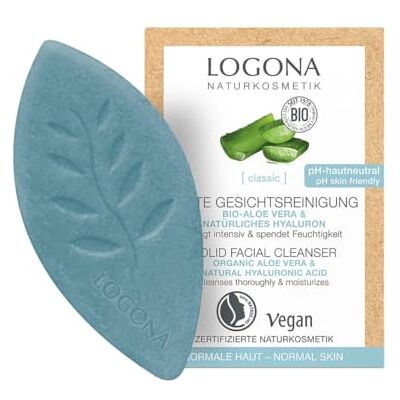 LOGONA Naturkosmetik Vochtinbrengende en stevige gezichtsreiniger met biologische aloë vera en natuurlijke hyaluron LOGONA Naturkosmetik Vochtinbrengende en stevige gezichtsreiniger met biologische aloë vera en natuurlijke hyaluron
